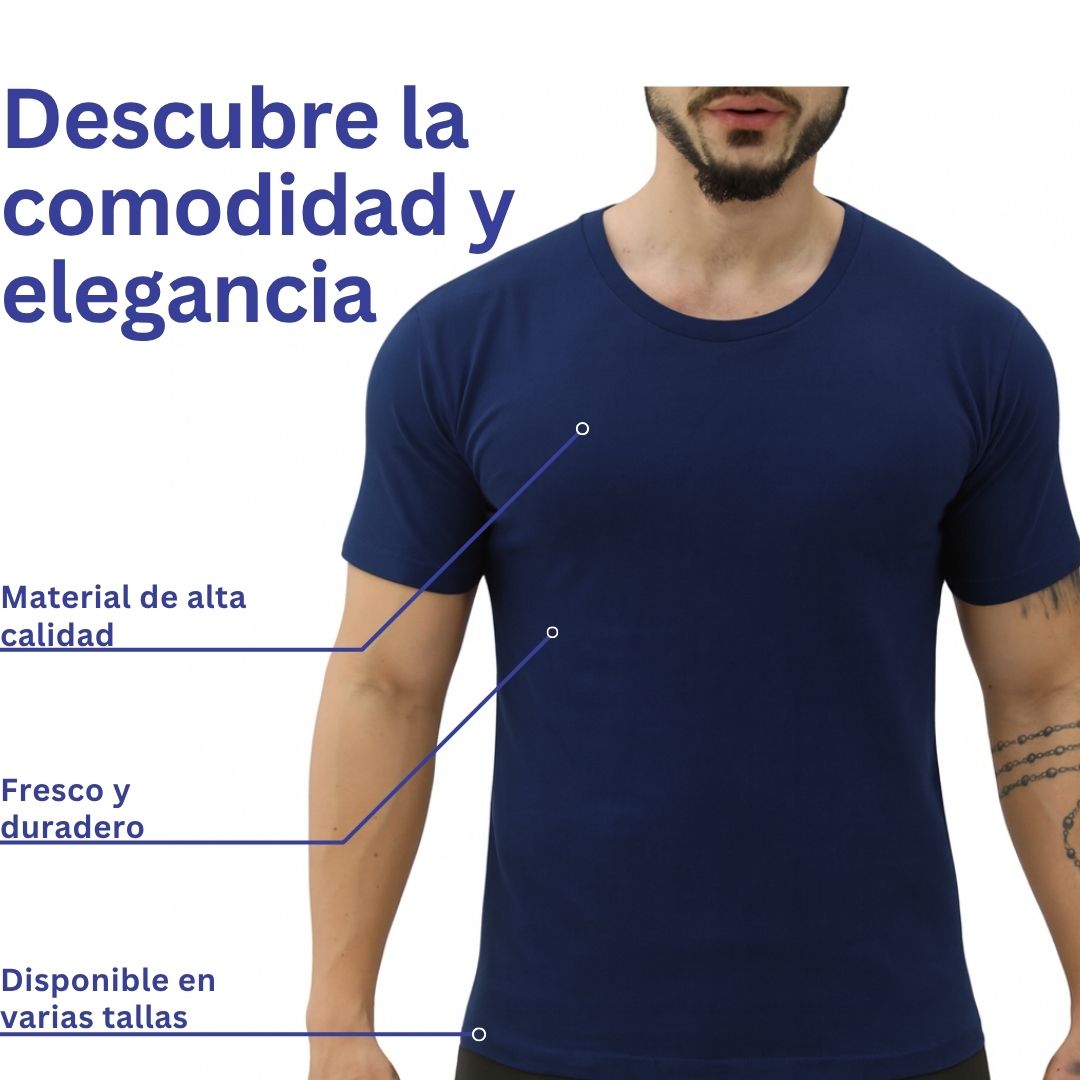 Camisetas en combo 3x1