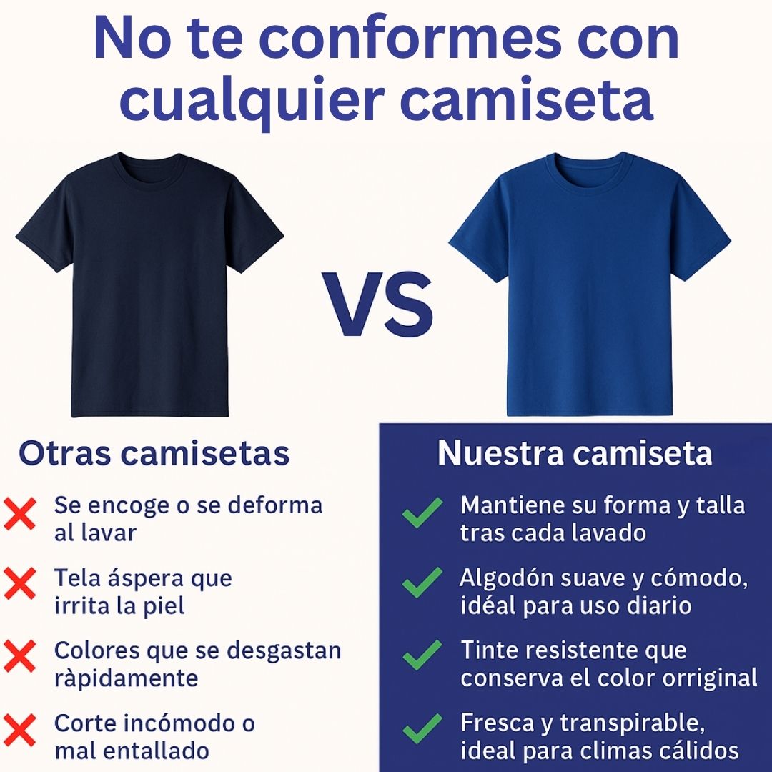 Camisetas en combo 3x1